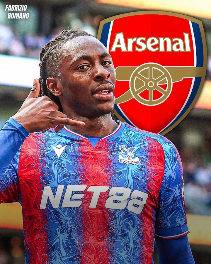 爱游戏登入-罗马诺透露：阿森纳6000万镑竞购埃泽，有信心截胡热刺达成交易